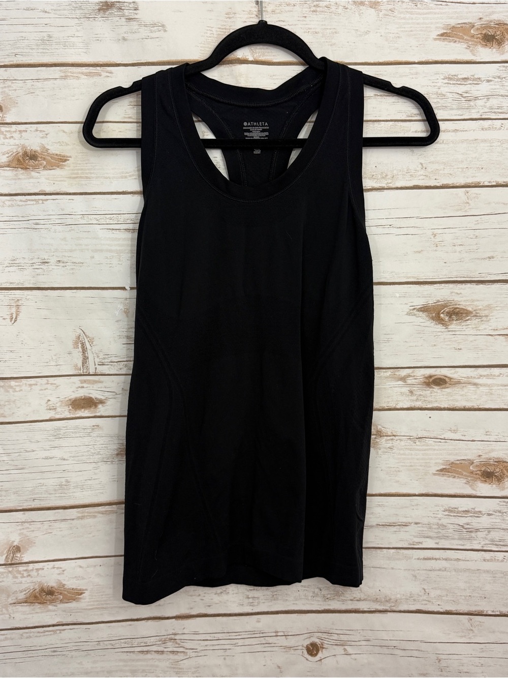 Athleta Black Racerback Sleeveless Active Athletic Tank Top S